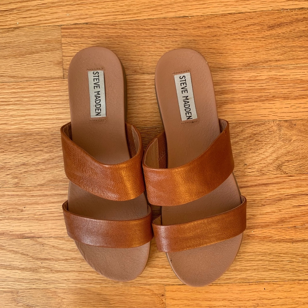 Steve Madden Tan Sandals